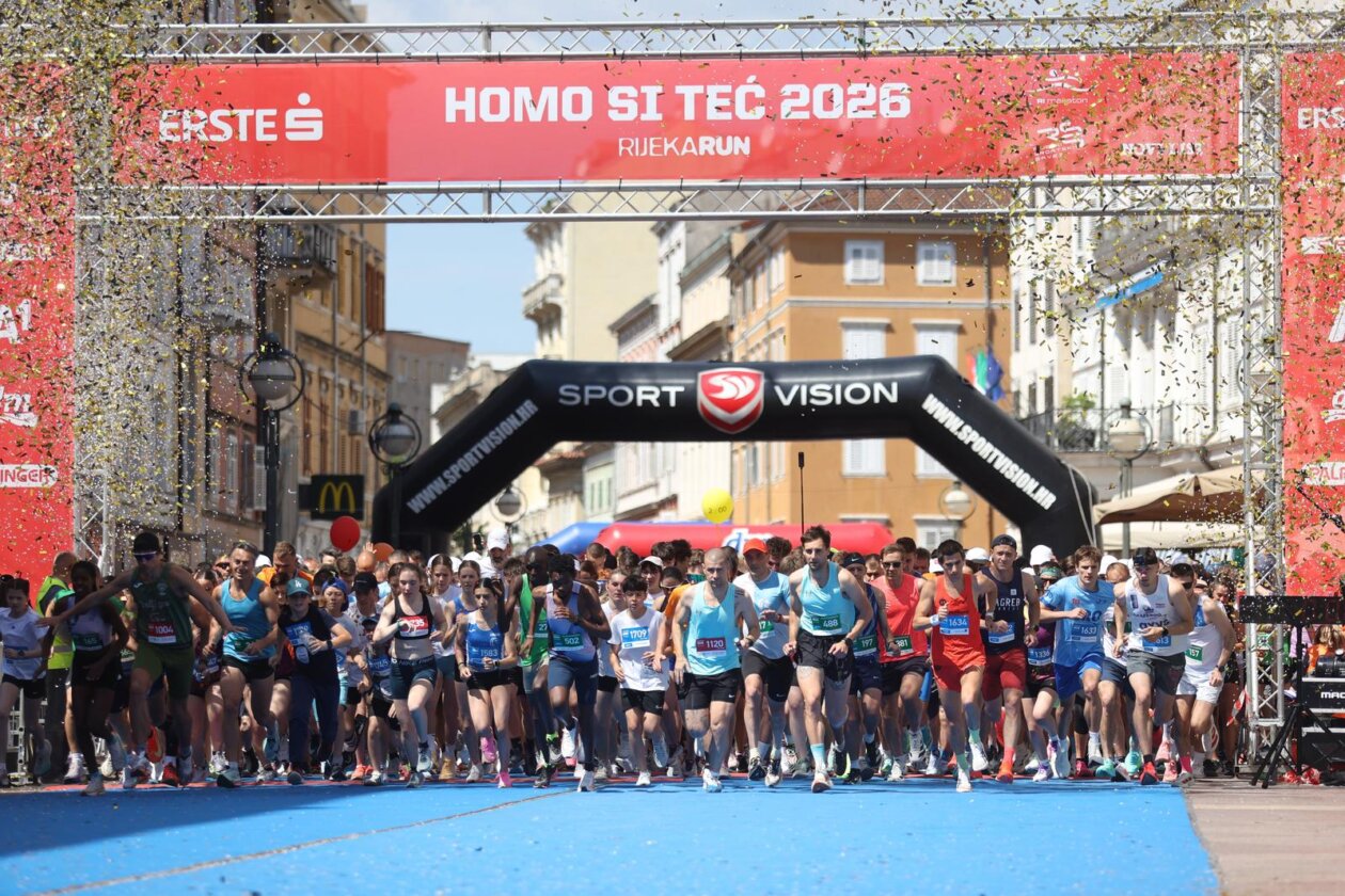 Rijeka: Završnica 27. po redu Festivala sporta i rekreacije “Homo si teć”