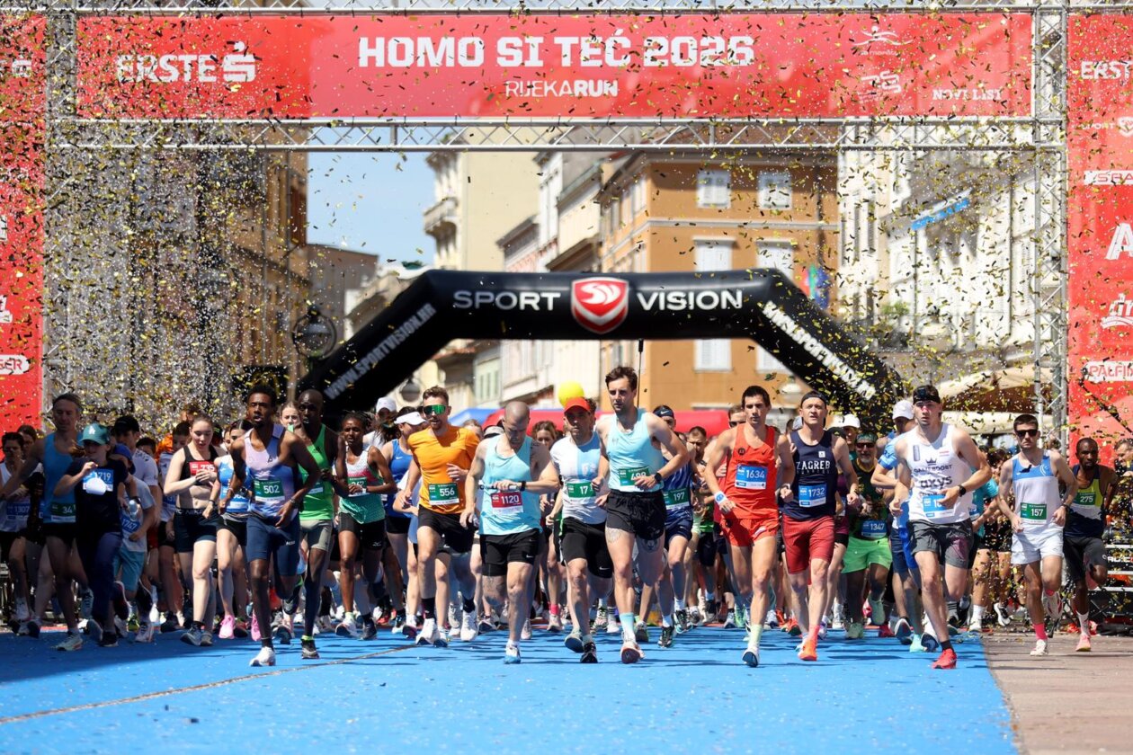 Rijeka: Završnica 27. po redu Festivala sporta i rekreacije “Homo si teć”