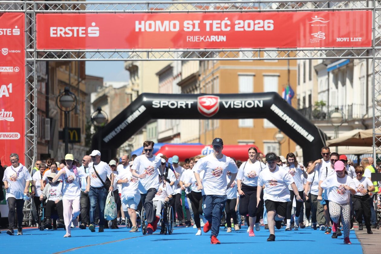 Rijeka: Završnica 27. po redu Festivala sporta i rekreacije “Homo si teć”