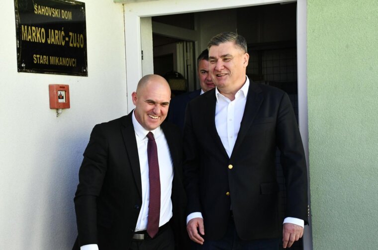 Predsjednik RH Zoran Milanović na obilježavanju Dana Općine Stari Mikanovci