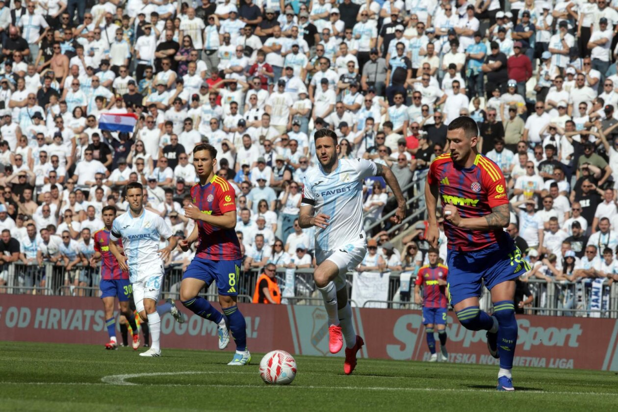 Rijeka: Utakmica HNK Rijeka – HNK Hajduk u 32. kolu Prve HNL