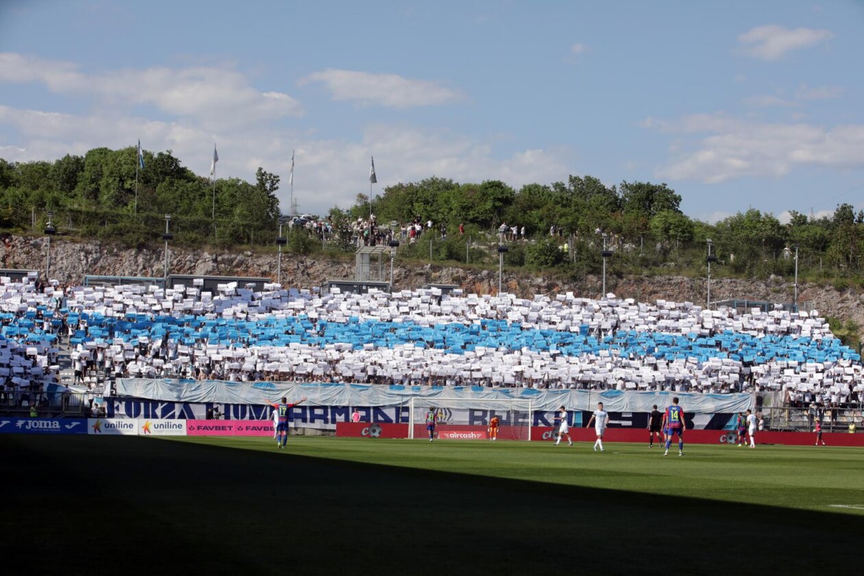 Rijeka: Utakmica HNK Rijeka – HNK Hajduk u 32. kolu Prve HNL