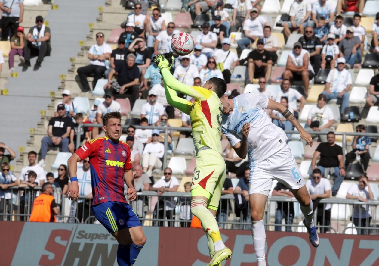 Rijeka: Utakmica HNK Rijeka – HNK Hajduk u 32. kolu Prve HNL