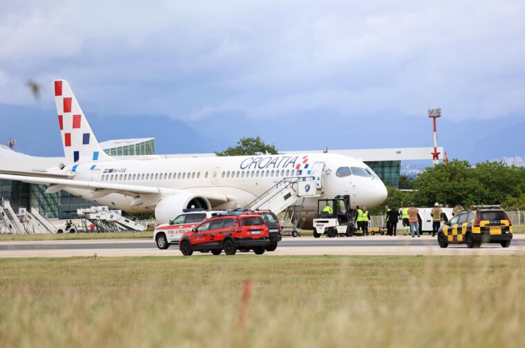 Split: Avion Croatia Airlinesa izletio sa staze Split: Avion Croatia Airlinesa izletio sa staze
