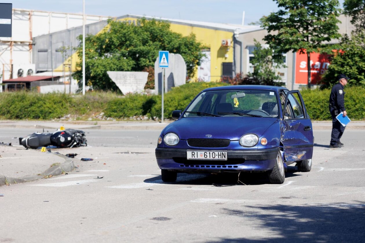 Rijeka: U sudaru automobila i motocikla poginula jedna osoba