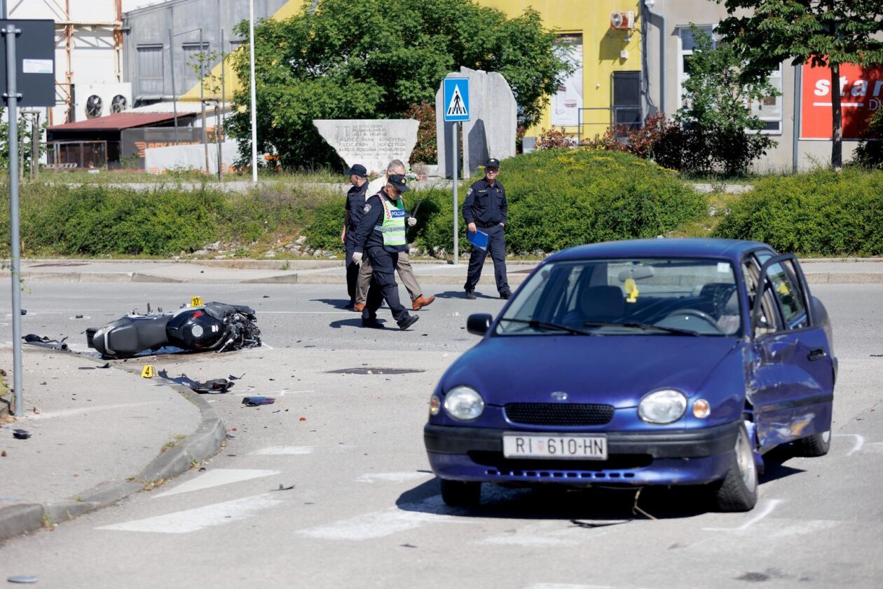 Rijeka: U sudaru automobila i motocikla poginula jedna osoba