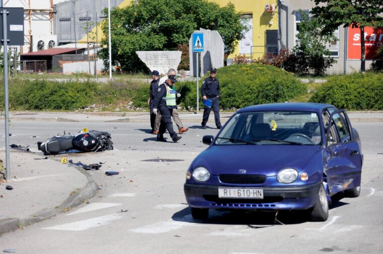 Rijeka: U sudaru automobila i motocikla poginula jedna osoba Rijeka: U sudaru automobila i motocikla poginula jedna osoba
