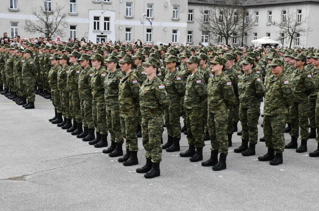 Požega: Svečana prisega ročnika na temeljnom vojnom osposobljavanju