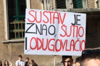 ibenik: ibenski  maturanti su norijadu posvetili Luki Milovcu sa 19 minuta utnje i 19 bijelih balona