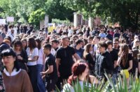 ibenik: ibenski  maturanti su norijadu posvetili Luki Milovcu sa 19 minuta utnje i 19 bijelih balona