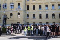 ibenik: ibenski  maturanti su norijadu posvetili Luki Milovcu sa 19 minuta utnje i 19 bijelih balona