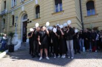ibenik: ibenski  maturanti su norijadu posvetili Luki Milovcu sa 19 minuta utnje i 19 bijelih balona