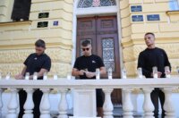 ibenik: ibenski  maturanti su norijadu posvetili Luki Milovcu sa 19 minuta utnje i 19 bijelih balona