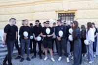ibenik: ibenski  maturanti su norijadu posvetili Luki Milovcu sa 19 minuta utnje i 19 bijelih balona