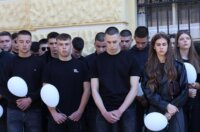ibenik: ibenski  maturanti su norijadu posvetili Luki Milovcu sa 19 minuta utnje i 19 bijelih balona