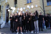 ibenik: ibenski  maturanti su norijadu posvetili Luki Milovcu sa 19 minuta utnje i 19 bijelih balona