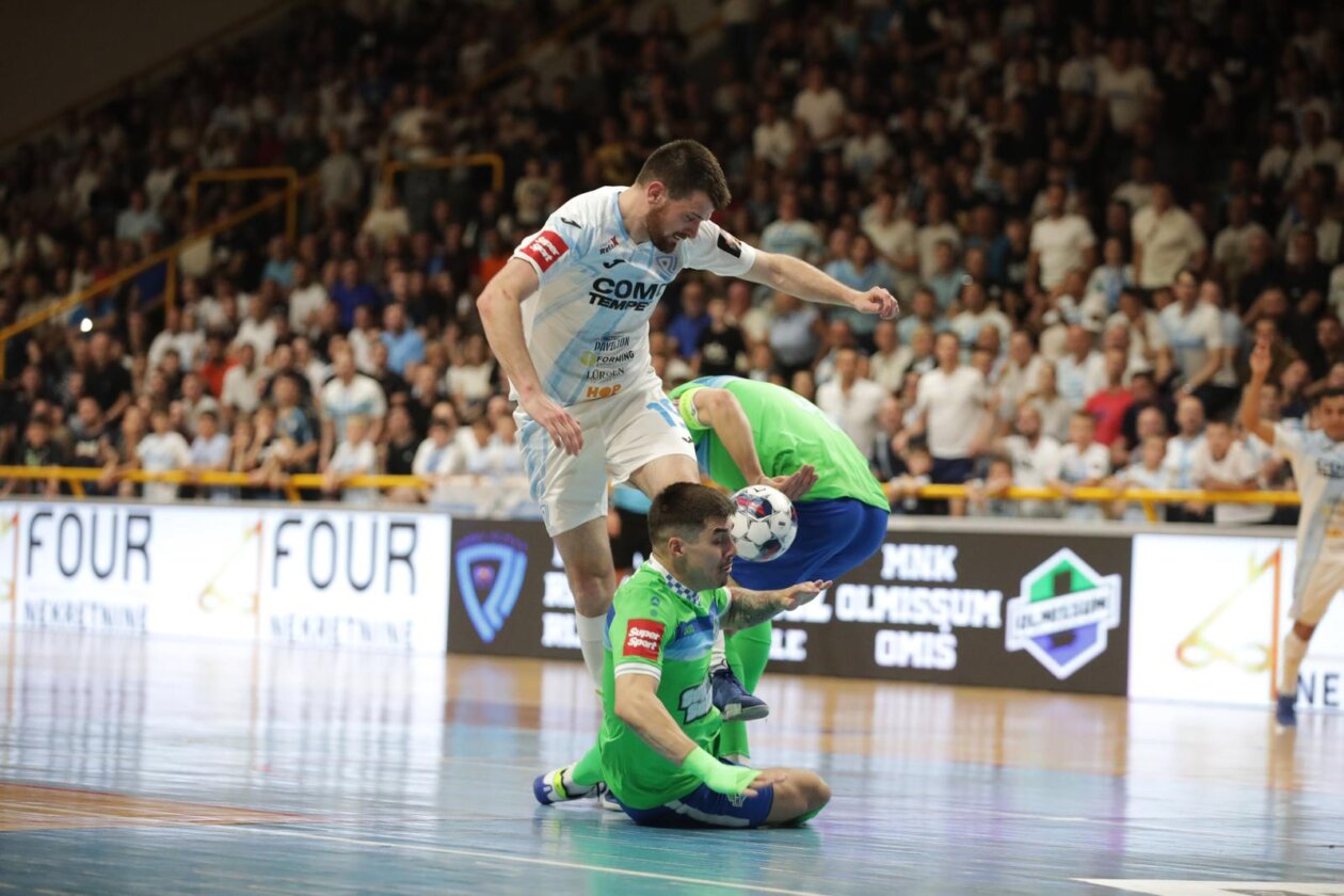 Rijeka: Rijeka i Olmissum u prvoj utakmici finale Hrvatske malonogometne lige Rijeka: Rijeka i Olmissum u prvoj utakmici finale Hrvatske malonogometne lige