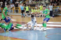 Rijeka: Rijeka i Olmissum u prvoj utakmici finale Hrvatske malonogometne lige Rijeka: Rijeka i Olmissum u prvoj utakmici finale Hrvatske malonogometne lige