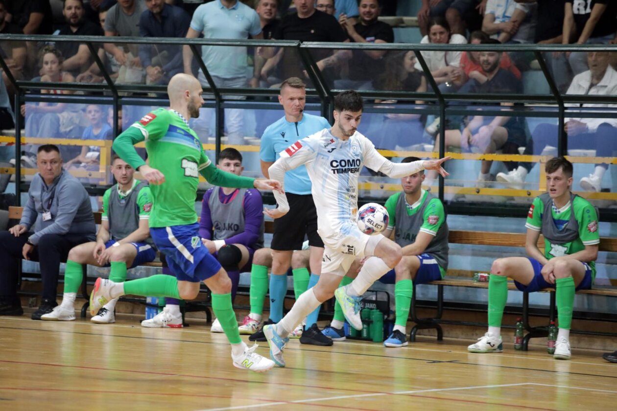 Rijeka: Rijeka i Olmissum u prvoj utakmici finale Hrvatske malonogometne lige Rijeka: Rijeka i Olmissum u prvoj utakmici finale Hrvatske malonogometne lige