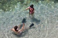 Rijeka: Ljudi uživaju u sunčanju i kupanju na plaži