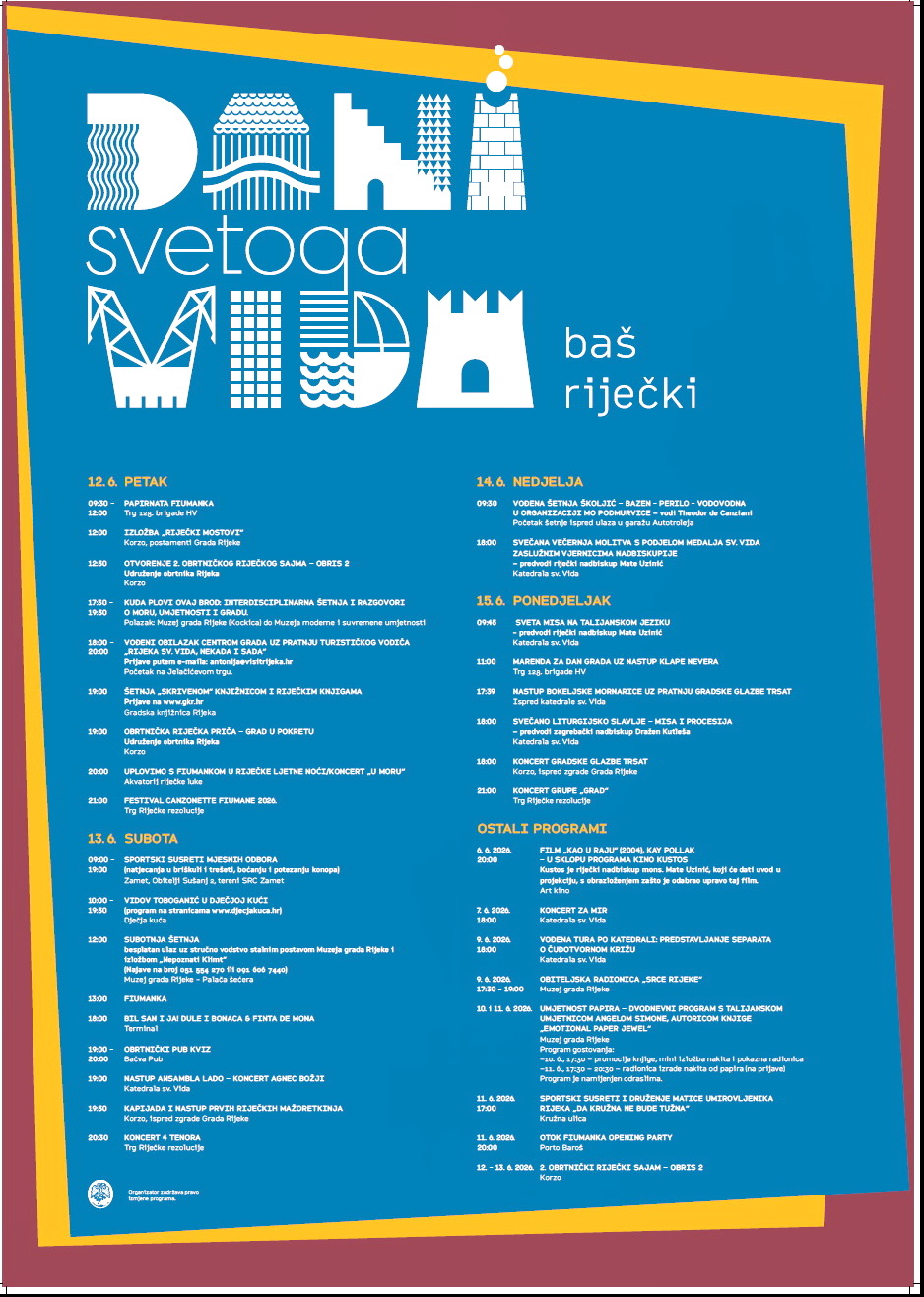 Dani sv. Vida Plakat 2026
