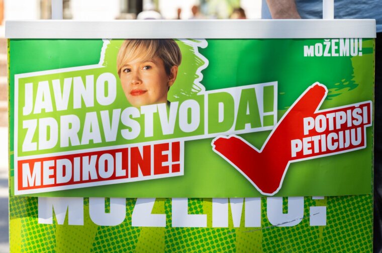 Pula: Ivana Kekin o novostima u kampanji za očuvanje javnog zdravstva