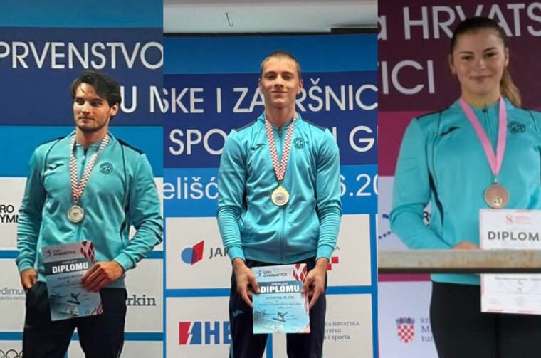 Prvenstvo Hrvatske – Pleše prvak Hrvatske, Jovičić viceprvak, Pughel brončana (GK Rijeka)