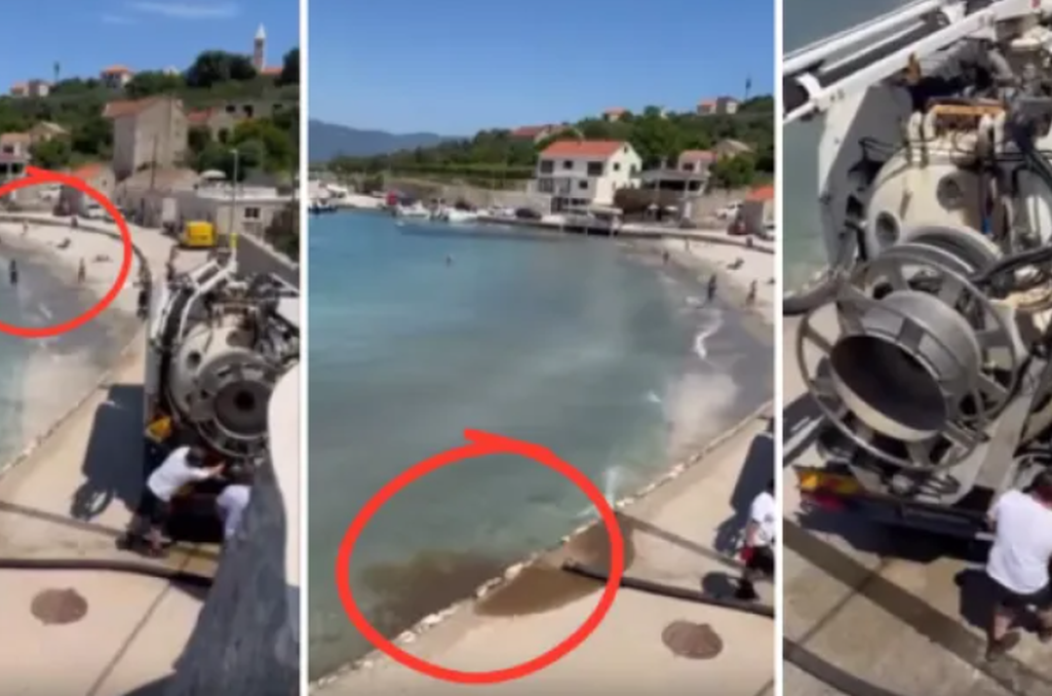 fekalije plaža korčula
