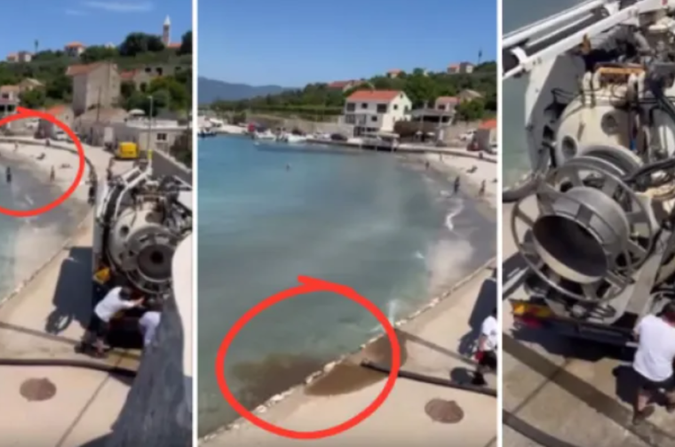 fekalije plaža korčula fekalije plaža korčula