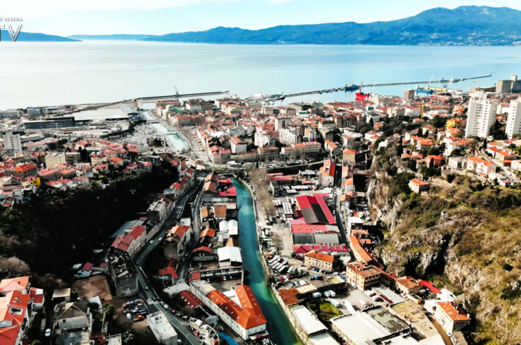 rijeka panorama dron hnk rijeka rijeka panorama dron hnk rijeka