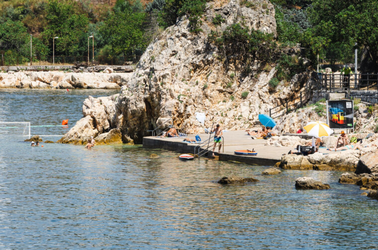 Ilustrativna Kostrena kupači plaža-0442