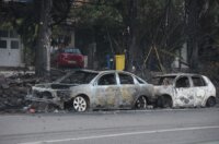 Požar kod Omiša i dalje bukti Požar kod Omiša i dalje bukti