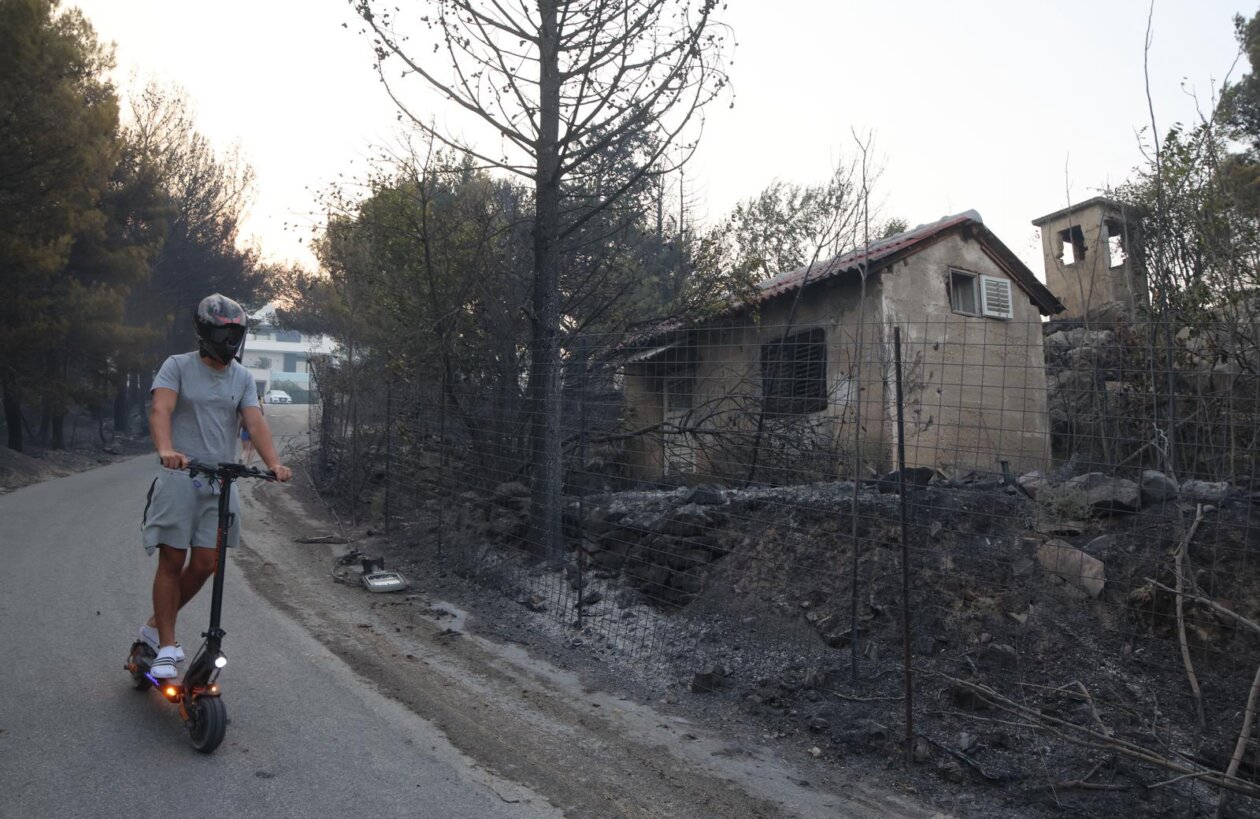 Posljedice požara kod Omiša Posljedice požara kod Omiša