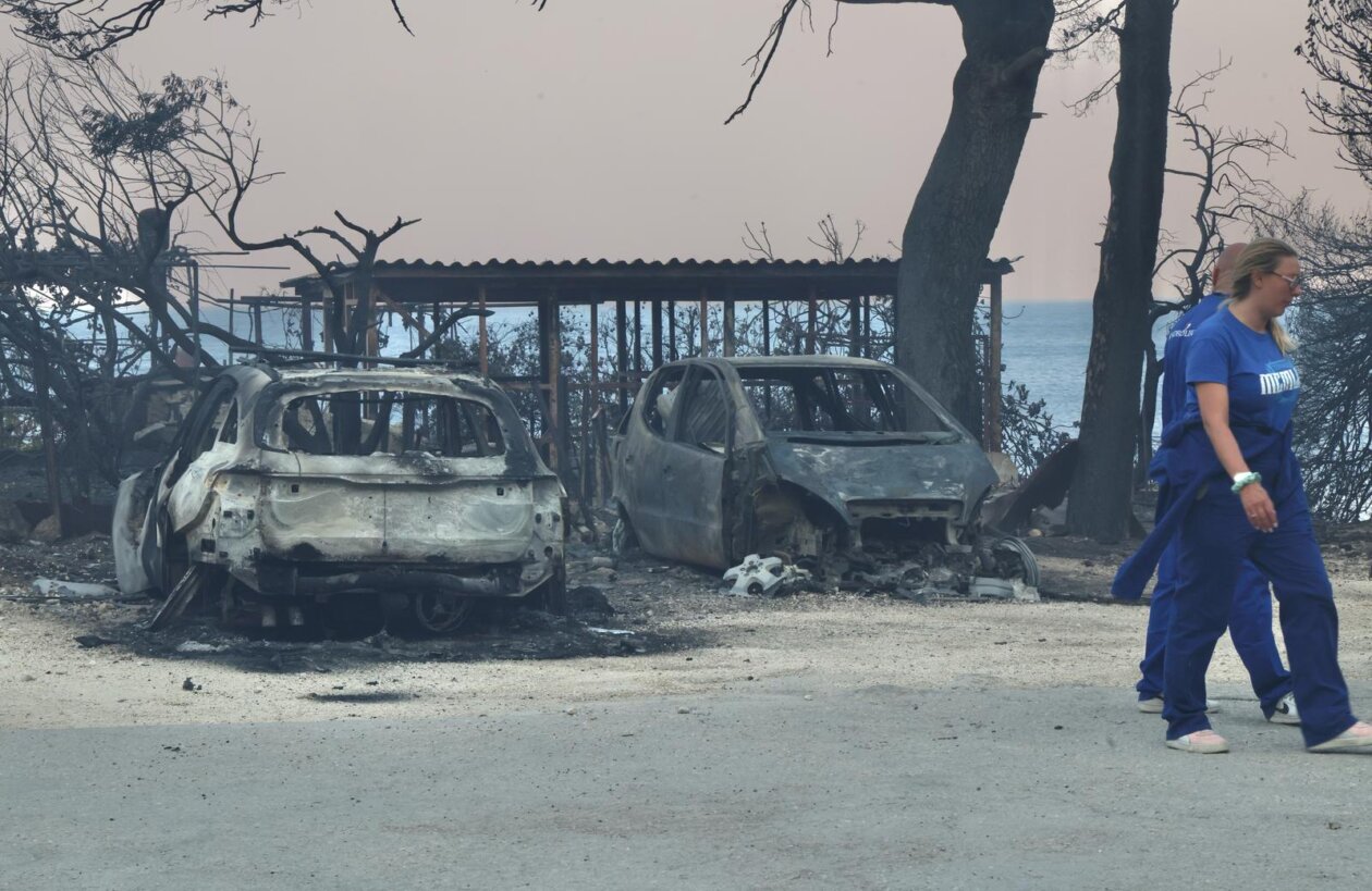 Posljedice požara kod Omiša Posljedice požara kod Omiša