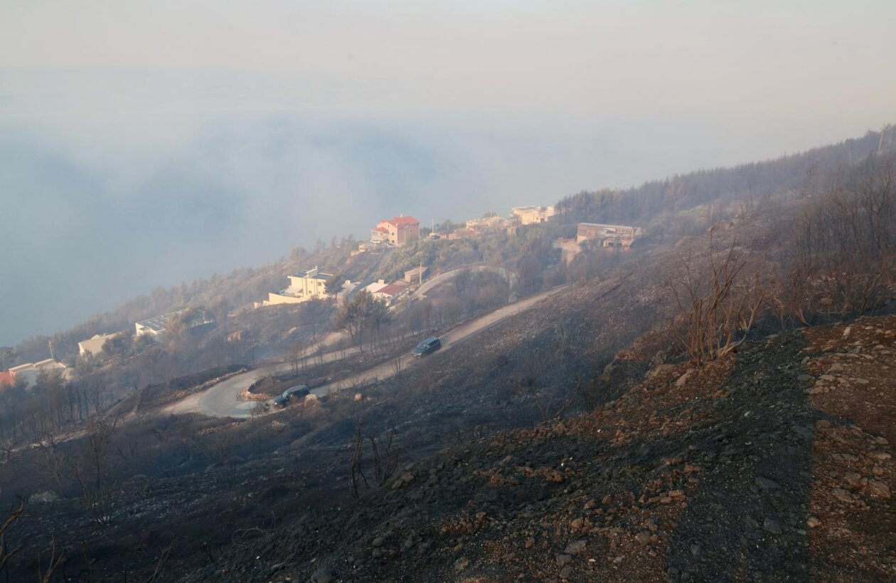Posljedice požara kod Omiša Posljedice požara kod Omiša