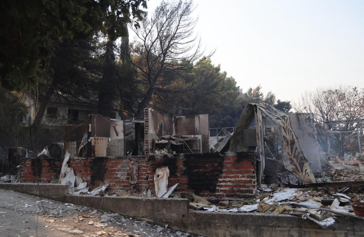 Posljedice požara kod Omiša Posljedice požara kod Omiša