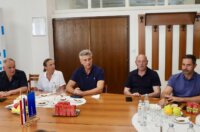 Split: Premijer Plenković u obilasku ozlijeđenih u požaru