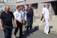 Split: Premijer Plenković u obilasku ozlijeđenih u požaru