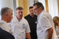 Split: Premijer Plenković u obilasku ozlijeđenih u požaru