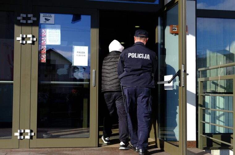Velika Gorica: Privođenje Josipa Medarića Čube